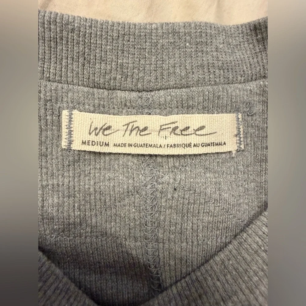 NWOT We The Free Women’s Heather Gray Kate Tank Top - Size Medium - Picture 3 of 5